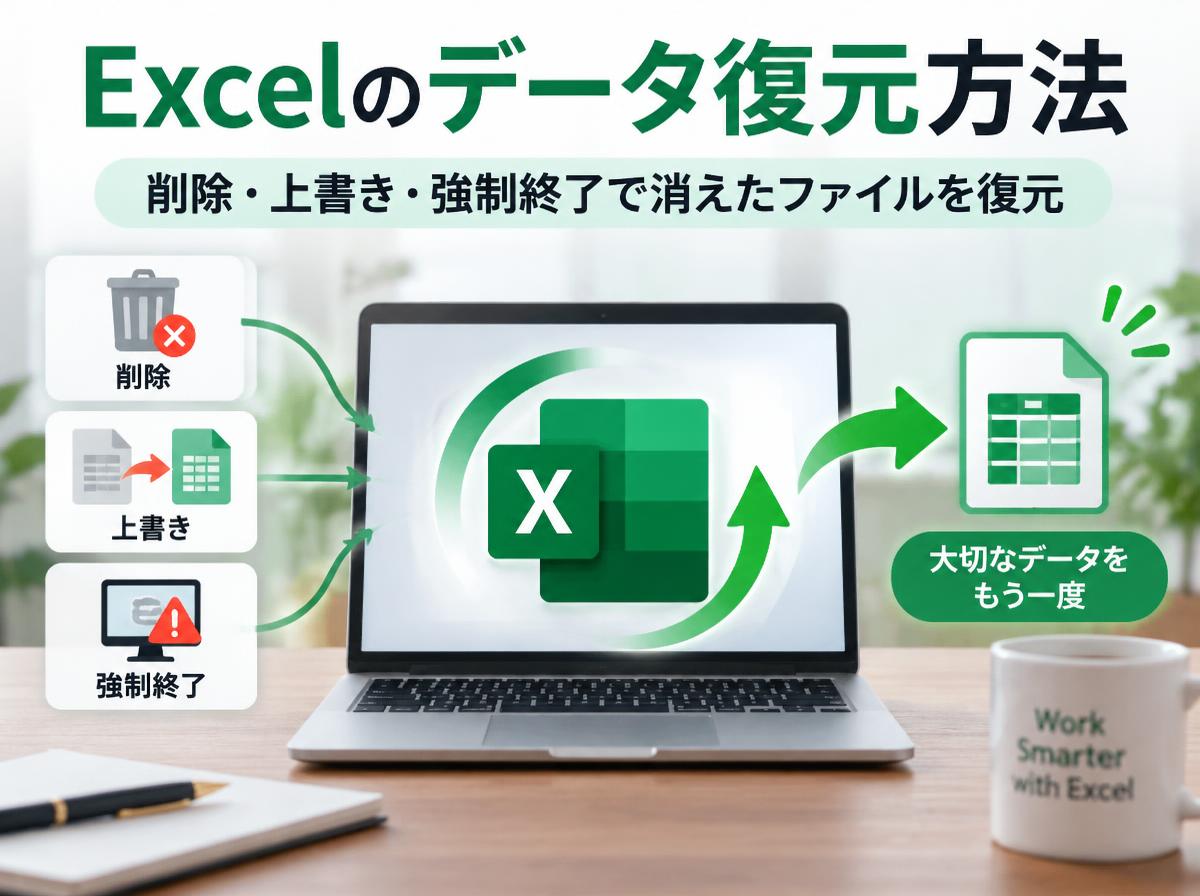 エクセルの復元方法